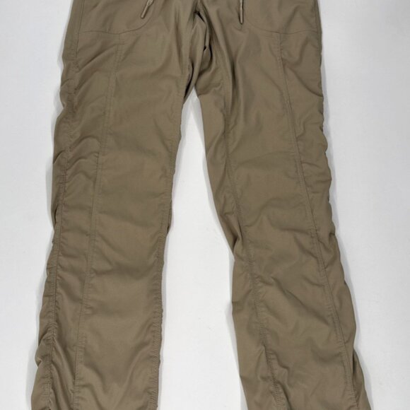 The North Face Aphrodite Womens Pants XS Khaki Hiking Outdoor Stretch Pockets - Picture 1 of 13